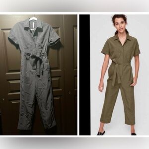 BABATON Ronnie Pilot Jumpsuit, Grey Size XXS, fits loose
